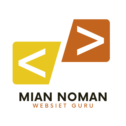 Mian Noman | Developer, Frontend Website Designer